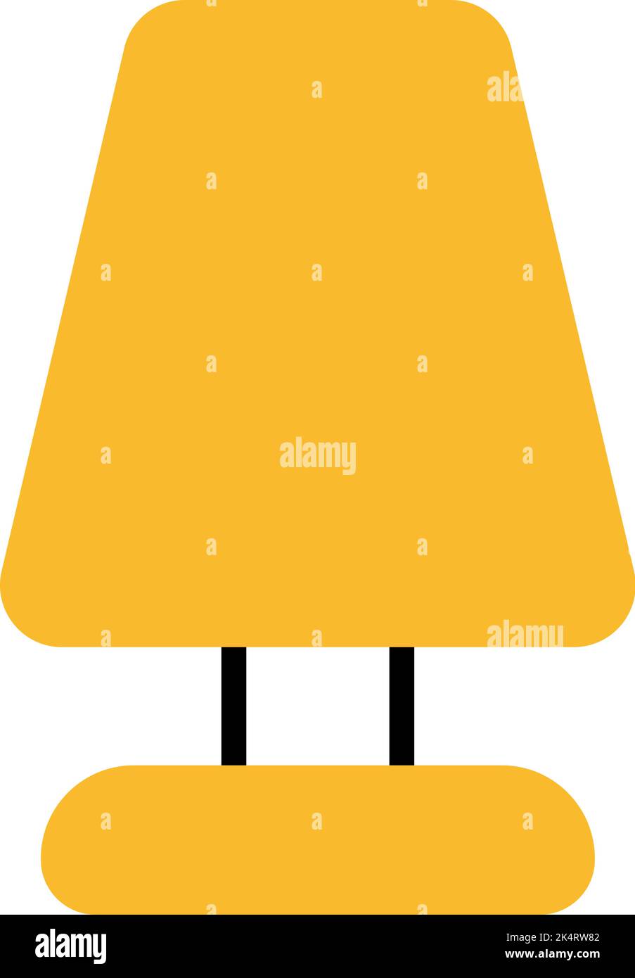 Lampe de l'appareil, illustration, vecteur sur fond blanc. Illustration de Vecteur