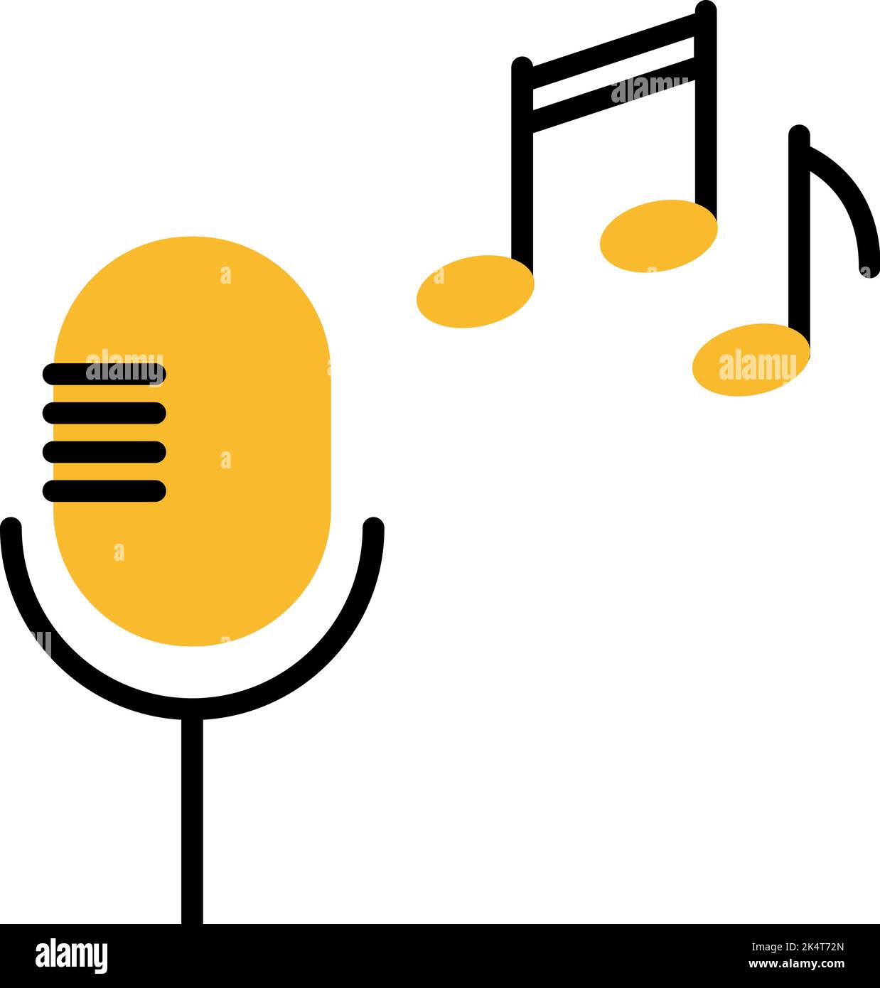 Genre de film musical, illustration, vecteur sur fond blanc. Illustration de Vecteur