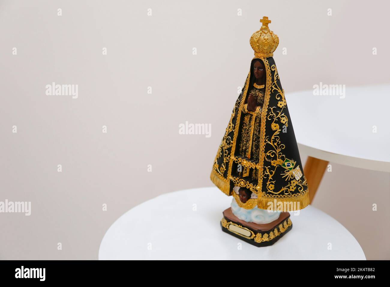 Notre Dame d'Aparecida Statue de l'image - Nossa Senhora Aparecida Banque D'Images