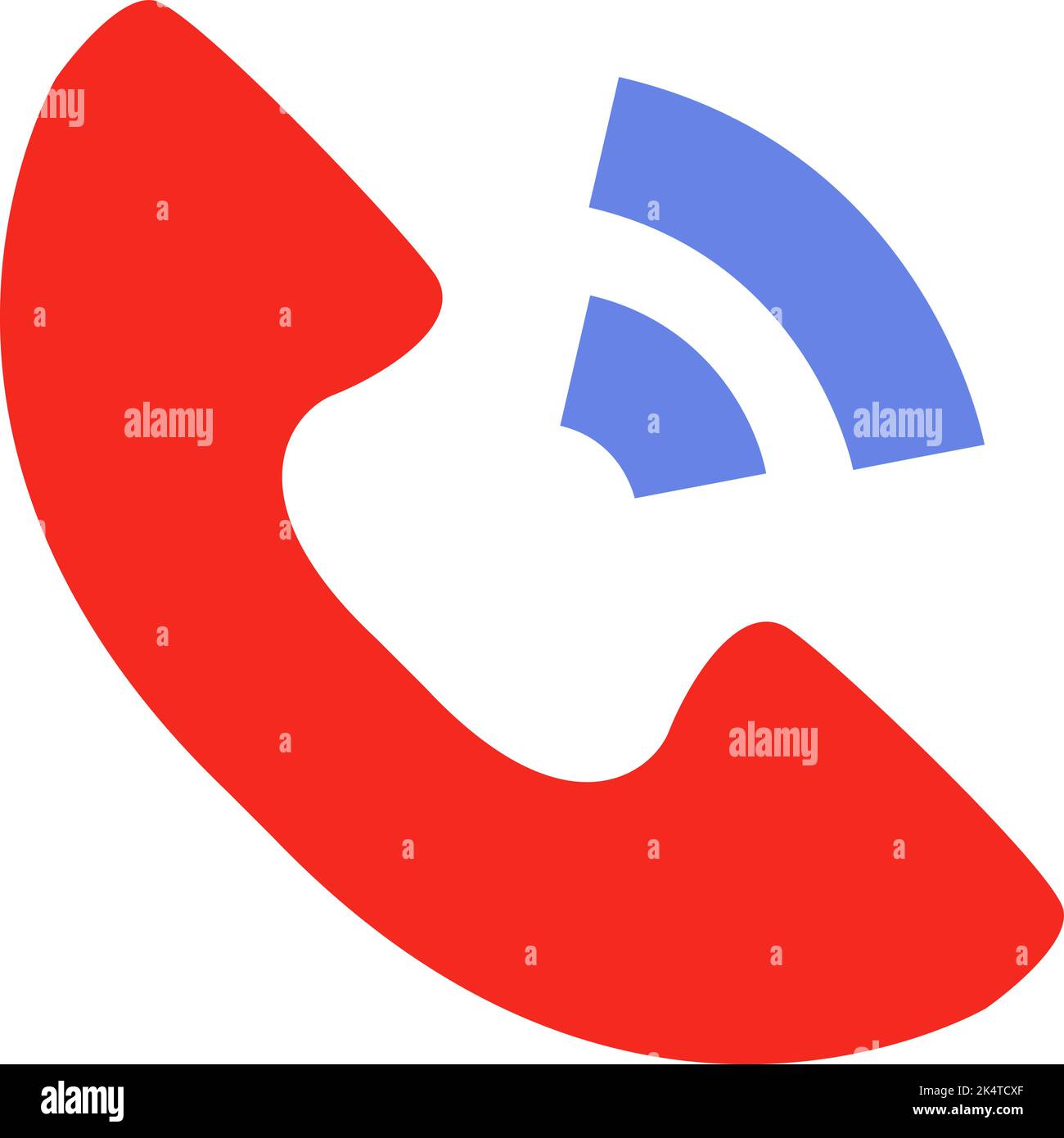 Appel de livraison de nourriture, illustration, vecteur sur fond blanc. Illustration de Vecteur