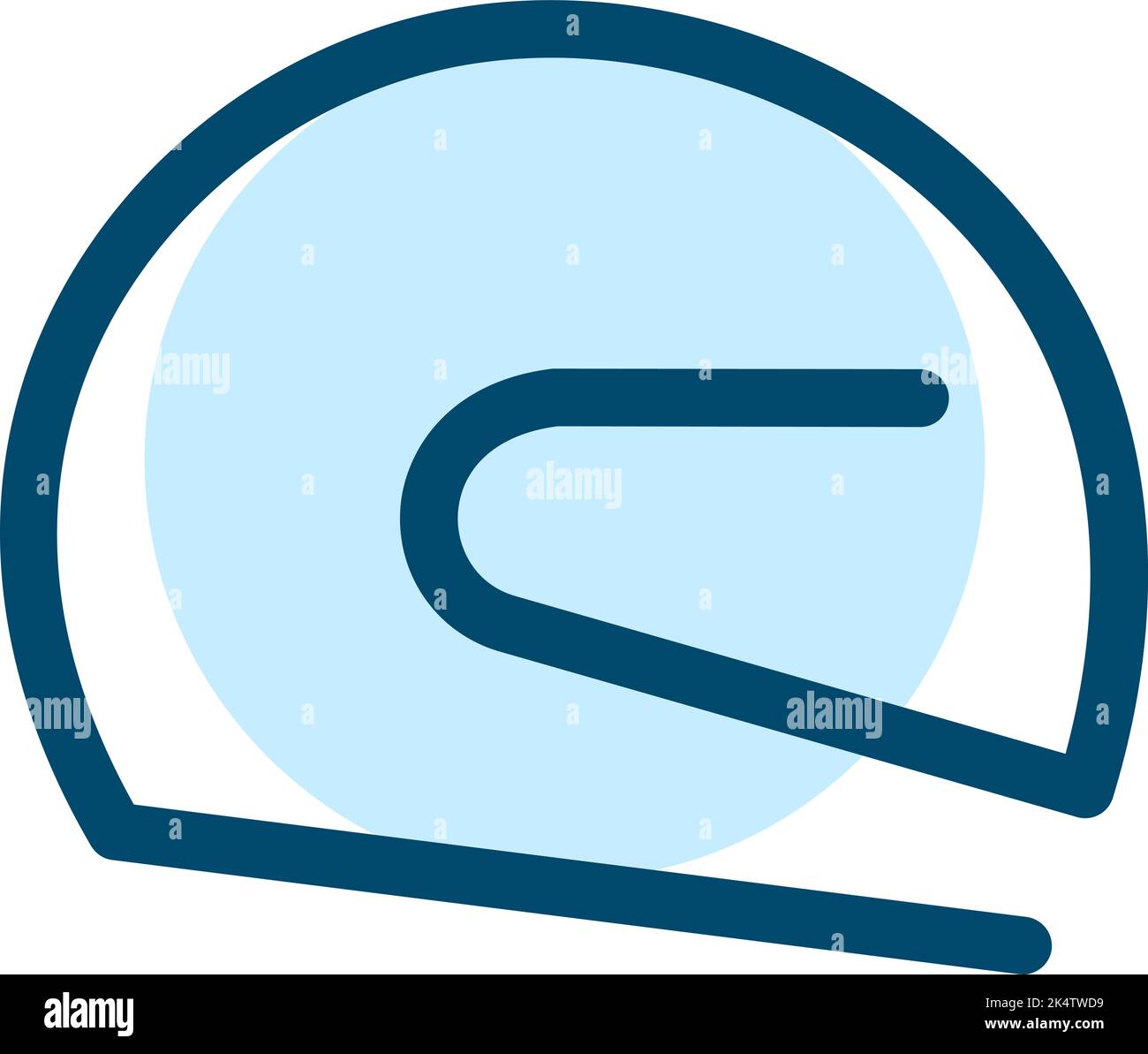 Circuit de course, illustration, vecteur sur fond blanc. Illustration de Vecteur