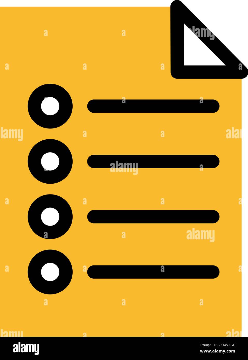 Coche jaune, illustration, vecteur sur fond blanc. Illustration de Vecteur