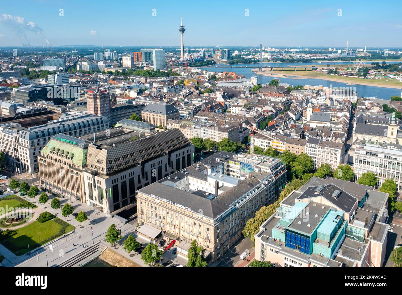 Düsseldorf Innenstadt Banque D'Images