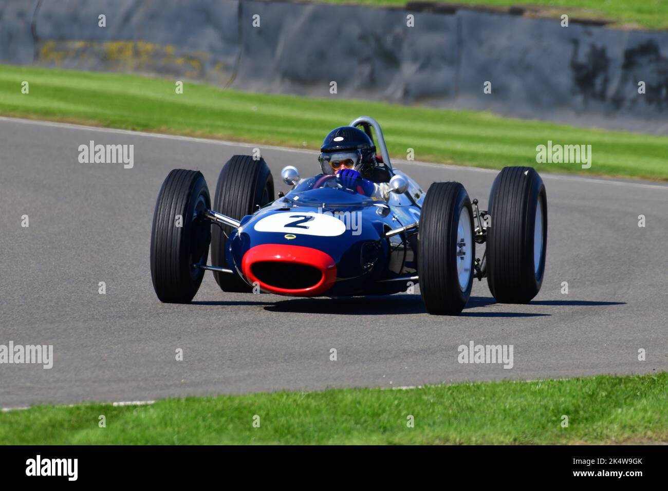 Federico Buratti, Lotus-BRM 24, Glover Trophy, une course de 25 minutes pour des voitures de 1½ litre de Grand Prix, qui ont concouru sur des pistes au Royaume-Uni et en Europe, soit Banque D'Images