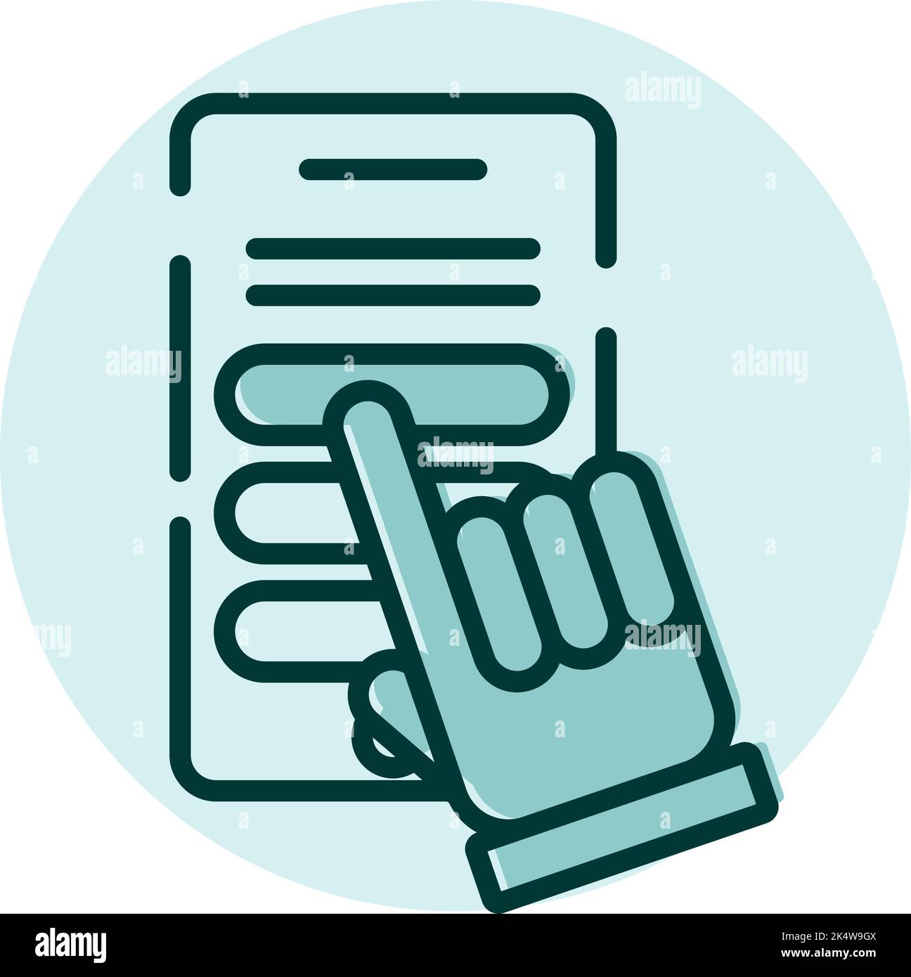 Questionnaire en ligne, illustration, vecteur sur fond blanc. Illustration de Vecteur