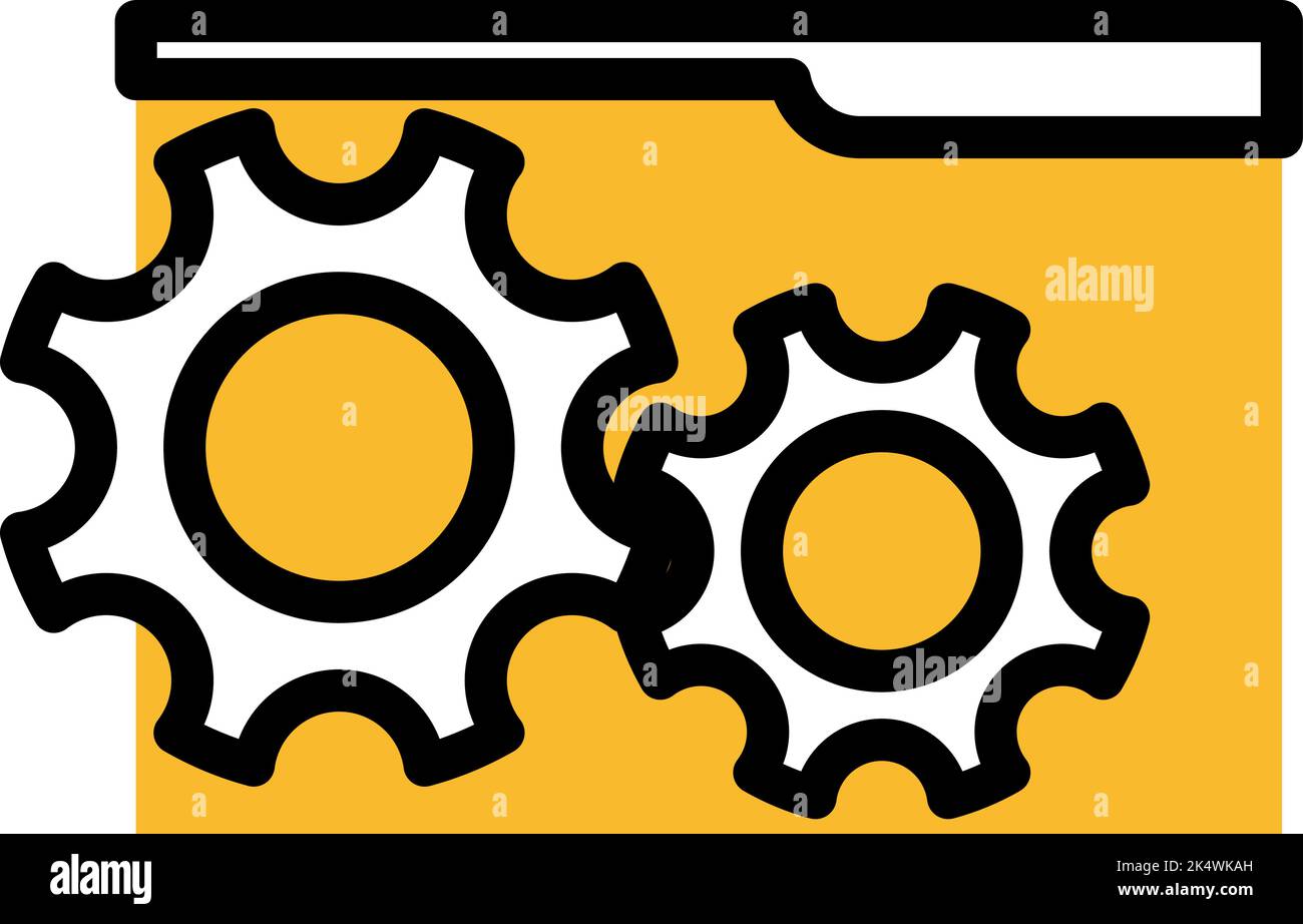 Paramètre SEO, illustration, vecteur sur fond blanc. Illustration de Vecteur