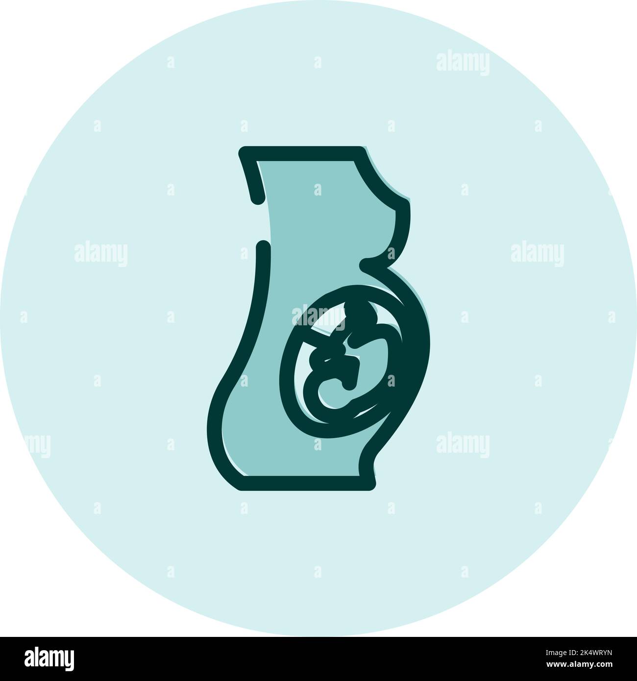 Les employés bénéficient d'un congé maternel, illustration, vecteur sur fond blanc. Illustration de Vecteur