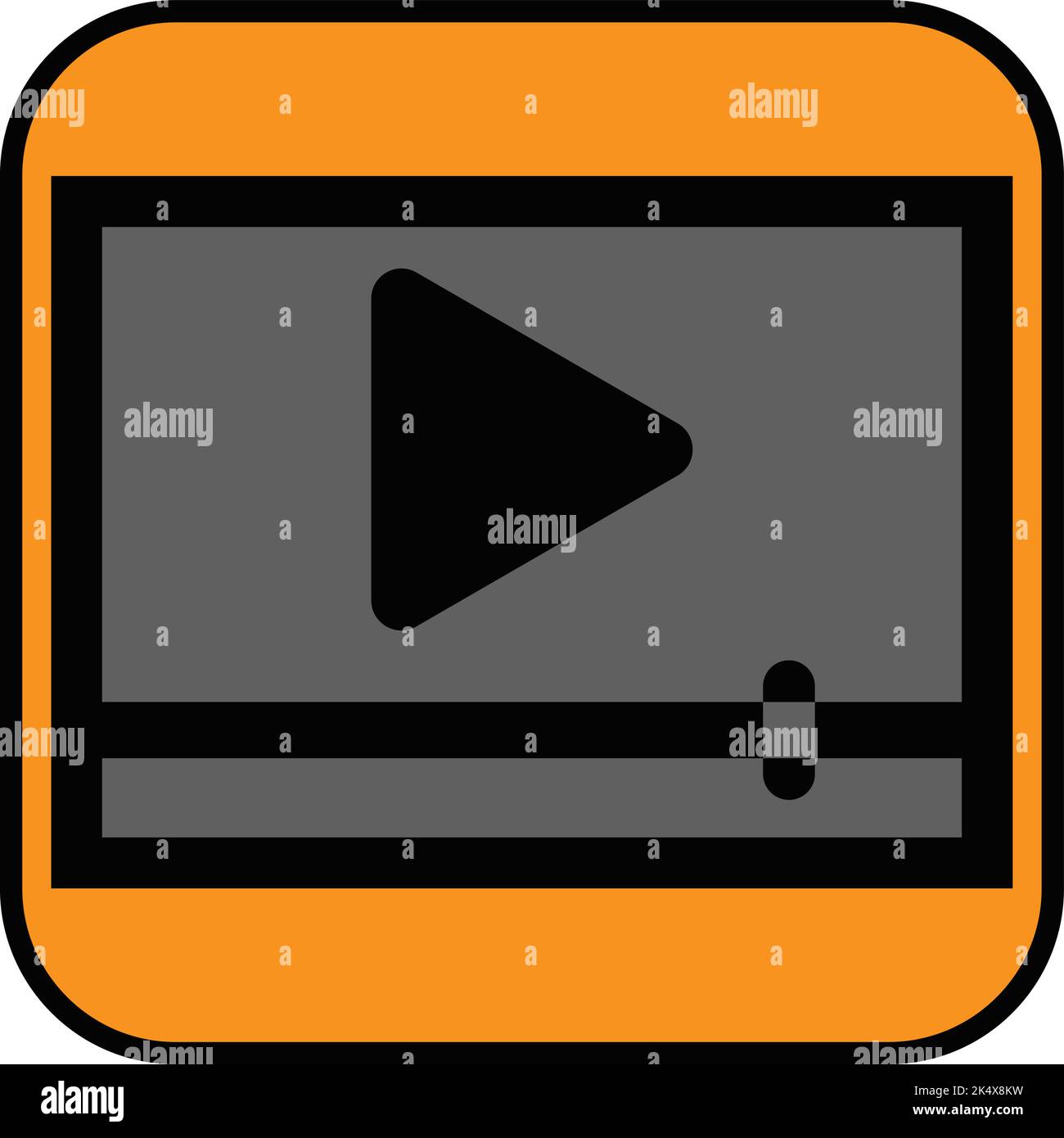 Arrêt de film, illustration, vecteur sur fond blanc. Illustration de Vecteur