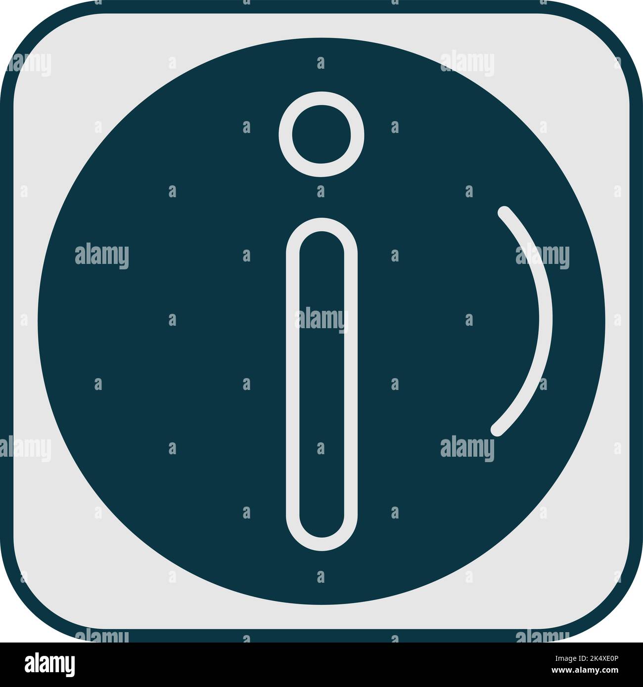 Icône d'information, illustration, vecteur sur fond blanc. Illustration de Vecteur