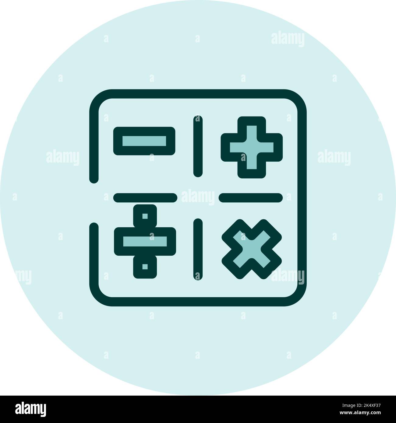 Mathématiques, illustration, vecteur sur fond blanc. Illustration de Vecteur