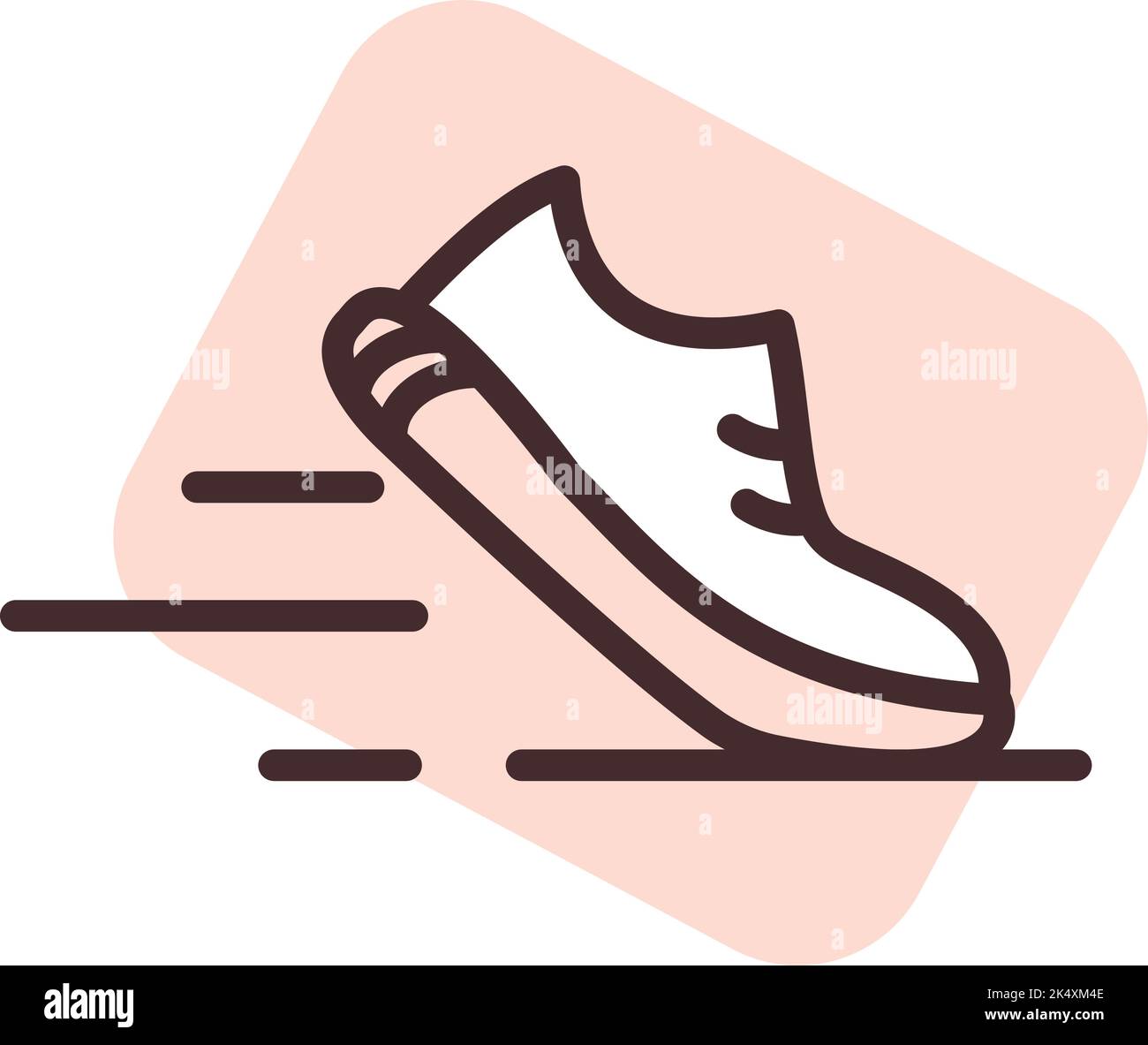 Chaussures de gym, illustration, vecteur sur fond blanc. Illustration de Vecteur