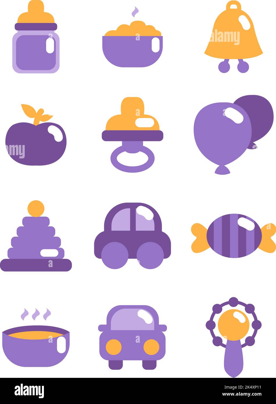 Garde de jardin d'enfants, illustration, vecteur sur fond blanc. Illustration de Vecteur