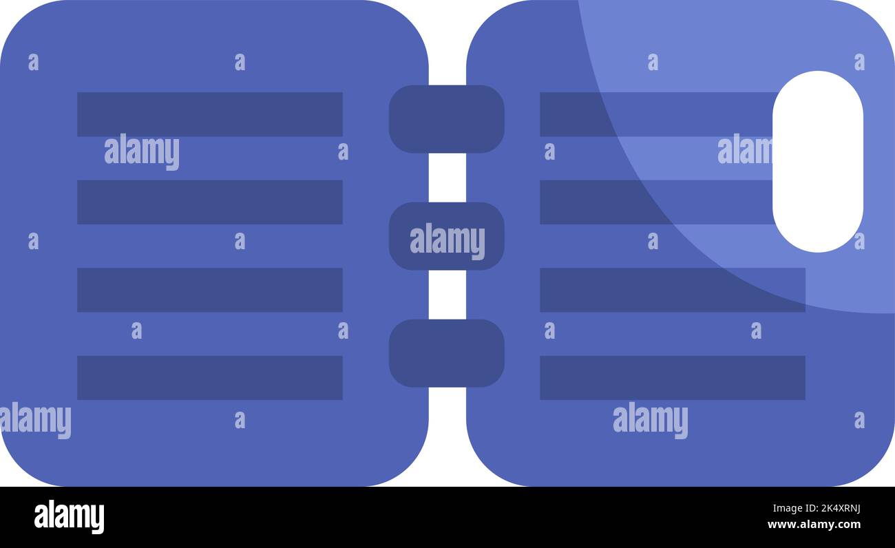 Livre ouvert, illustration, vecteur sur fond blanc. Illustration de Vecteur