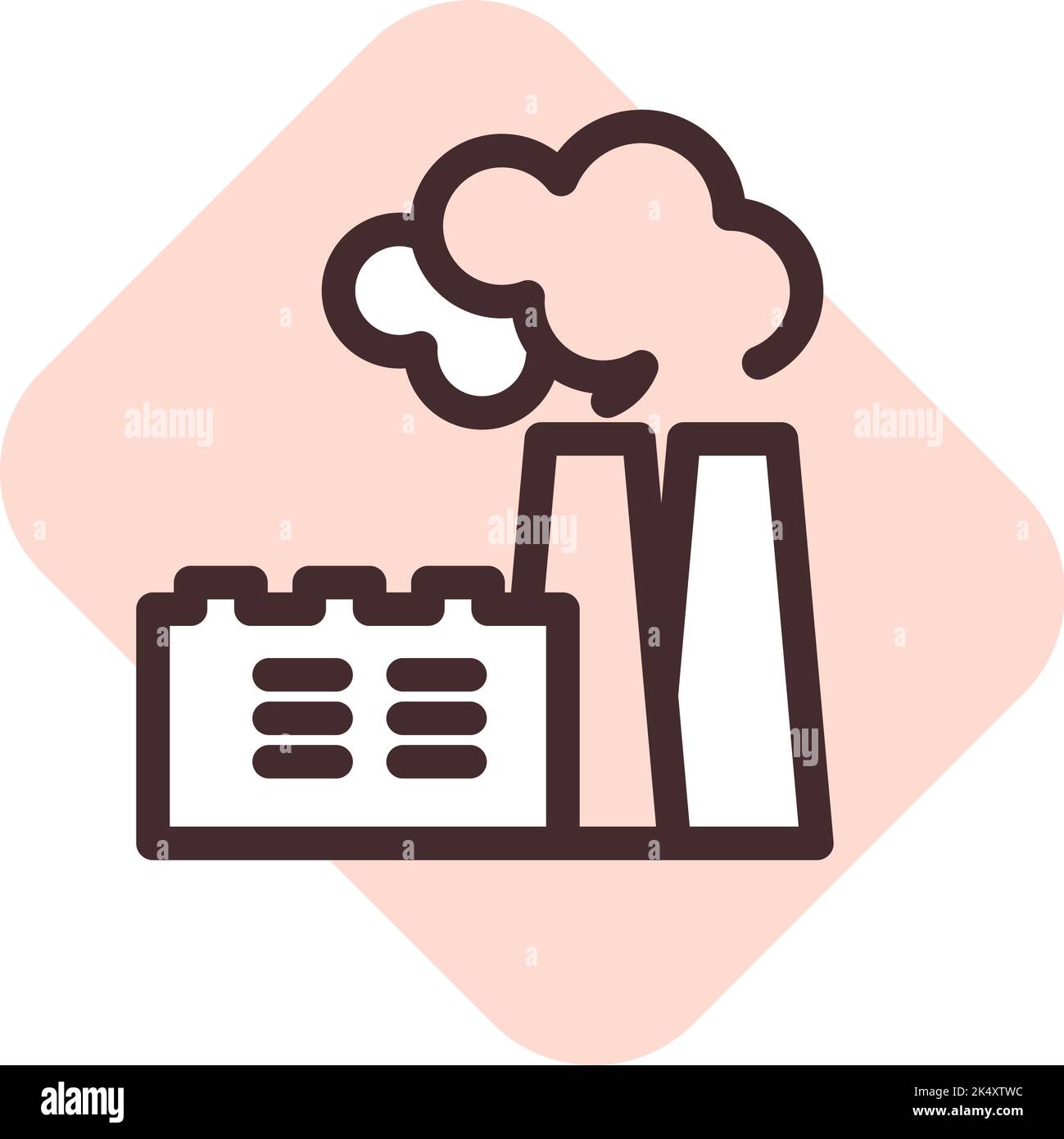 Usine d'huile, illustration, vecteur sur fond blanc. Illustration de Vecteur