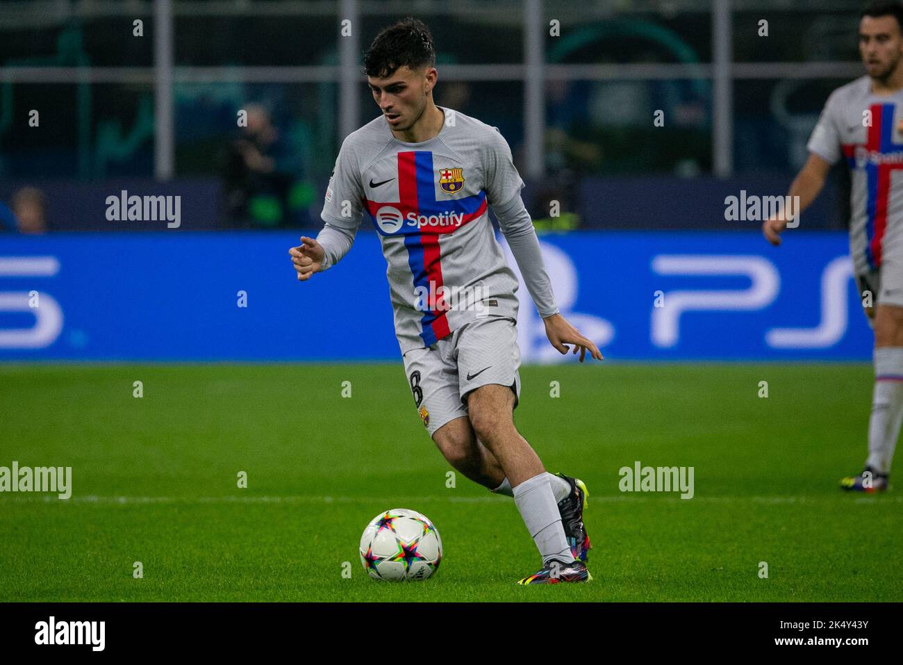 Milan, Italie - octobre 4 2022 - Inter- Barcellona Champions League - Pedri fc barcelona Credit: Christian Santi/Alay Live News Banque D'Images