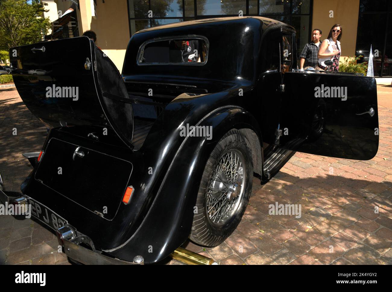 Coupé six Doctor 1936 AC Light Banque D'Images