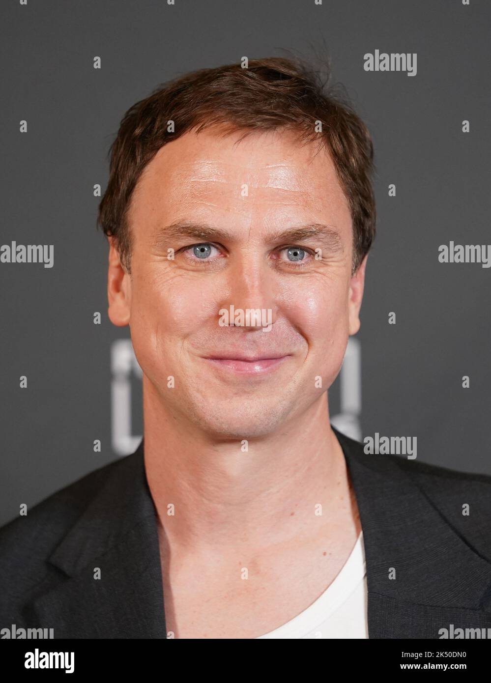 Hambourg, Allemagne. 04th octobre 2022. L'acteur Lars Eidinger vient à l'appel photo du film 'Lars Eidinger - pour être ou ne pas être' au passage Kino dans le cadre du Filmfest Hambourg 30th. Credit: Marcus Brandt/dpa/Alay Live News Banque D'Images