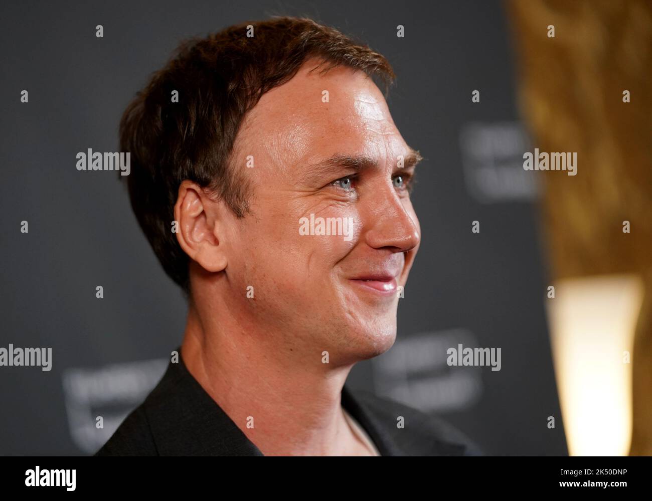Hambourg, Allemagne. 04th octobre 2022. L'acteur Lars Eidinger vient à l'appel photo du film 'Lars Eidinger - pour être ou ne pas être' au passage Kino dans le cadre du Filmfest Hambourg 30th. Credit: Marcus Brandt/dpa/Alay Live News Banque D'Images