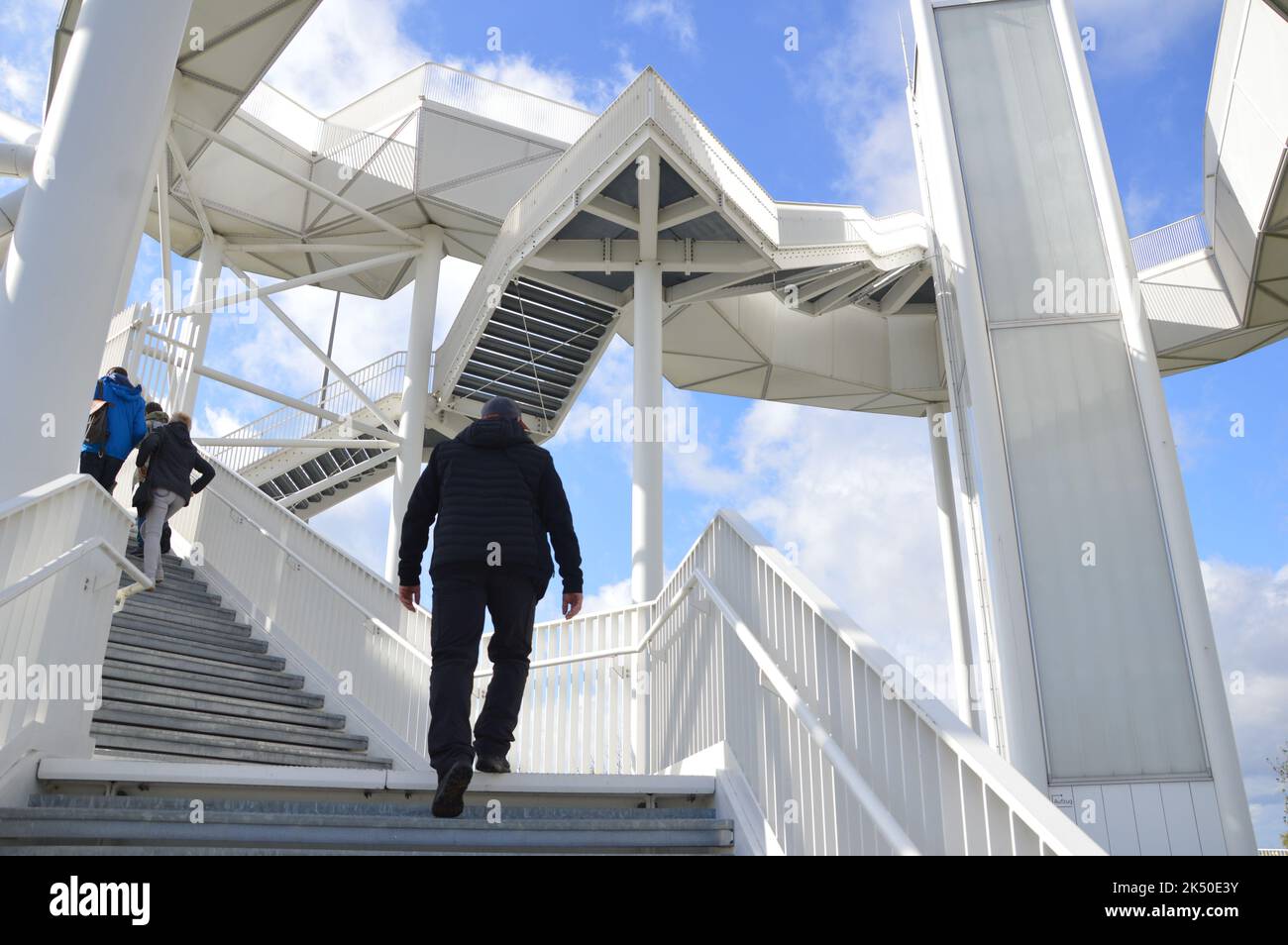 Berlin, Allemagne - 2 octobre 2022 - Kienbergpark à Marzahn-Hellersdorf. (Photo de Markku Rainer Peltonen) Banque D'Images