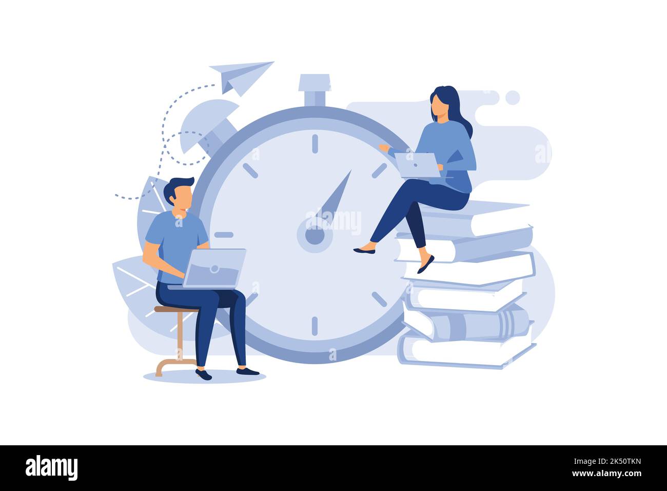 enseignement à distance, cours en ligne, éducation, livres et manuels en ligne, apprentissage collectif, préparation à l'examen, résoudre la tâche du vecteur plat de vitesse i Illustration de Vecteur