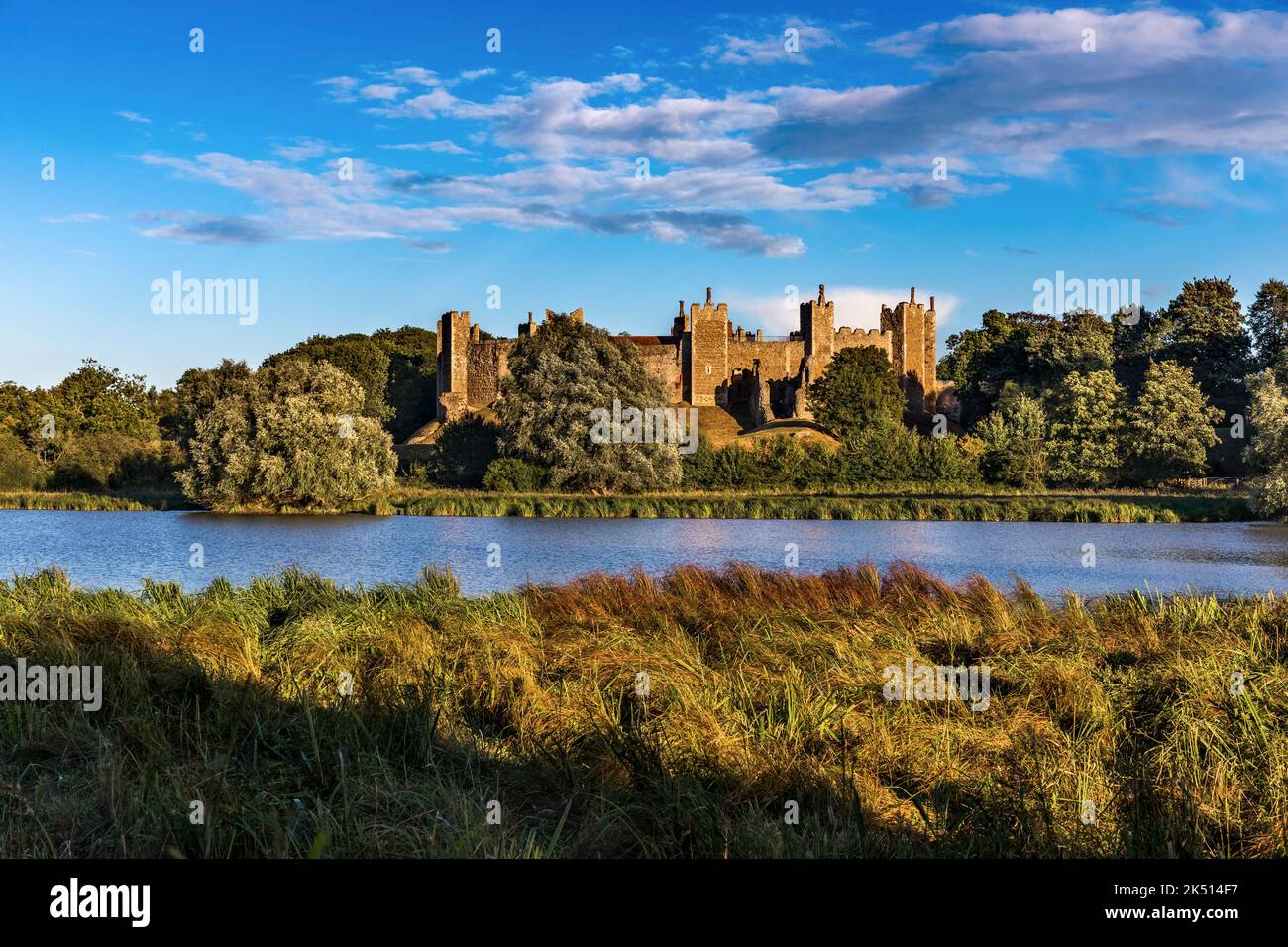 Château de Framingham ; Suffolk ; Royaume-Uni Banque D'Images