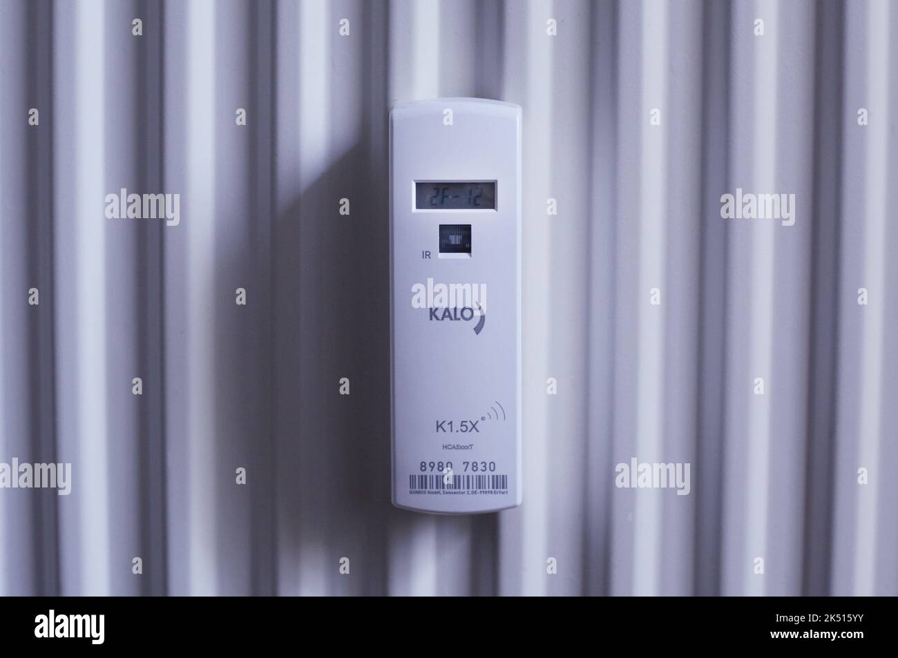 Compteur consommation radiateur Banque de photographies et d’images à — free download