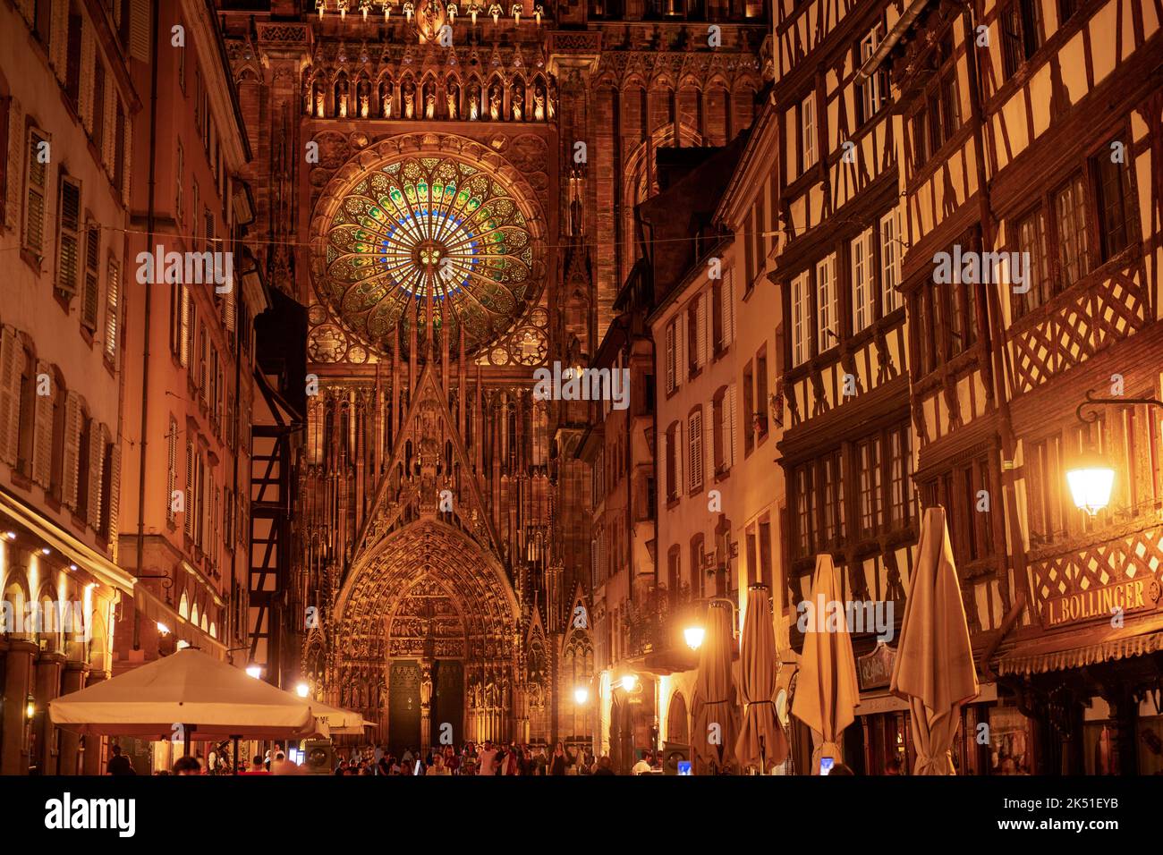 Strasbourg Cathédrale notre-Dame Alsace France Cathédrale de Strasbourg ou Cathédrale notre-Dame de Strasbourg (Cathédrale notre-Dame de Strasbourg) Banque D'Images