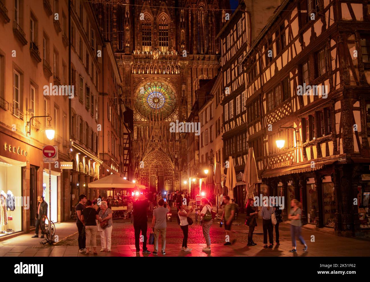 Strasbourg Cathédrale notre-Dame Alsace France Cathédrale de Strasbourg ou Cathédrale notre-Dame de Strasbourg (Cathédrale notre-Dame de Strasbourg) Banque D'Images