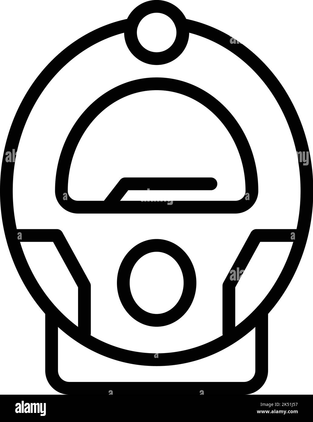 Vecteur de contour de l'icône du train de Jakarta. Tour de la ville. Voyages touristiques Illustration de Vecteur