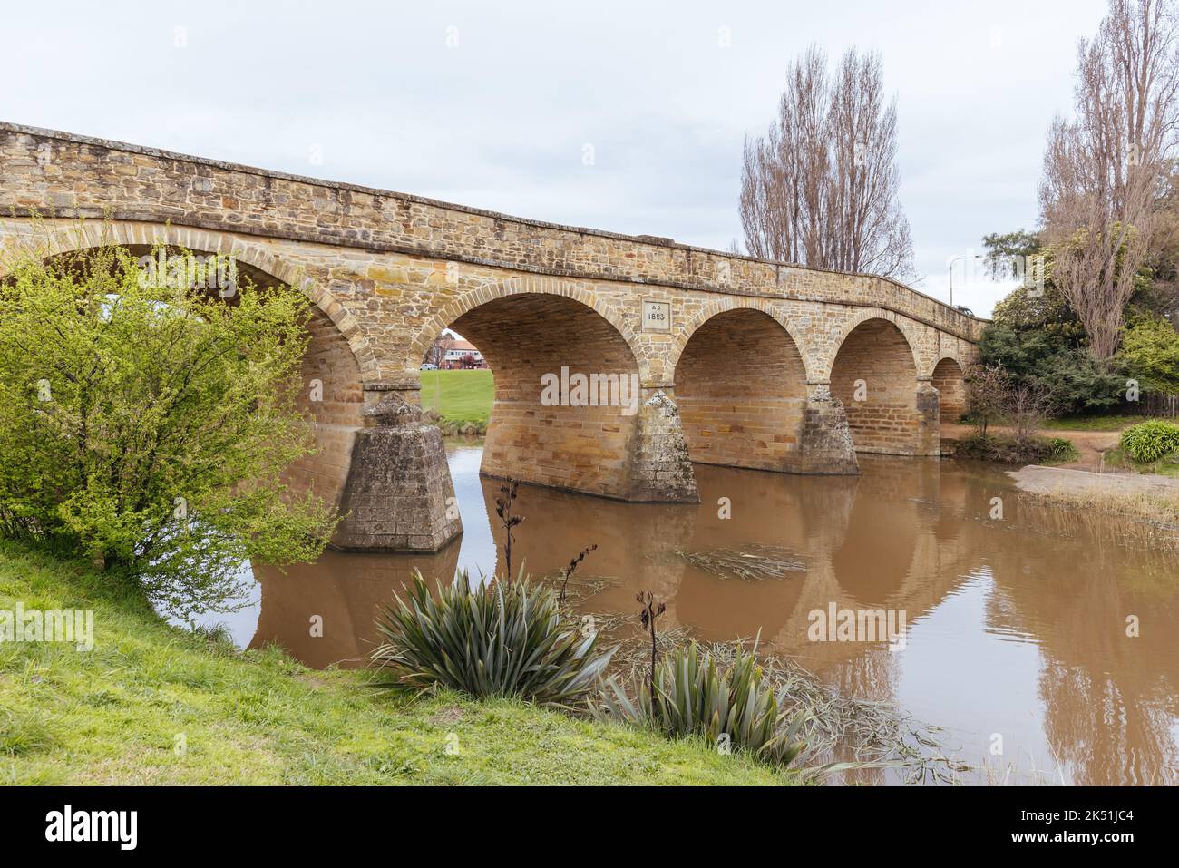 Richmond Bridge en Tasmanie Australie Banque D'Images