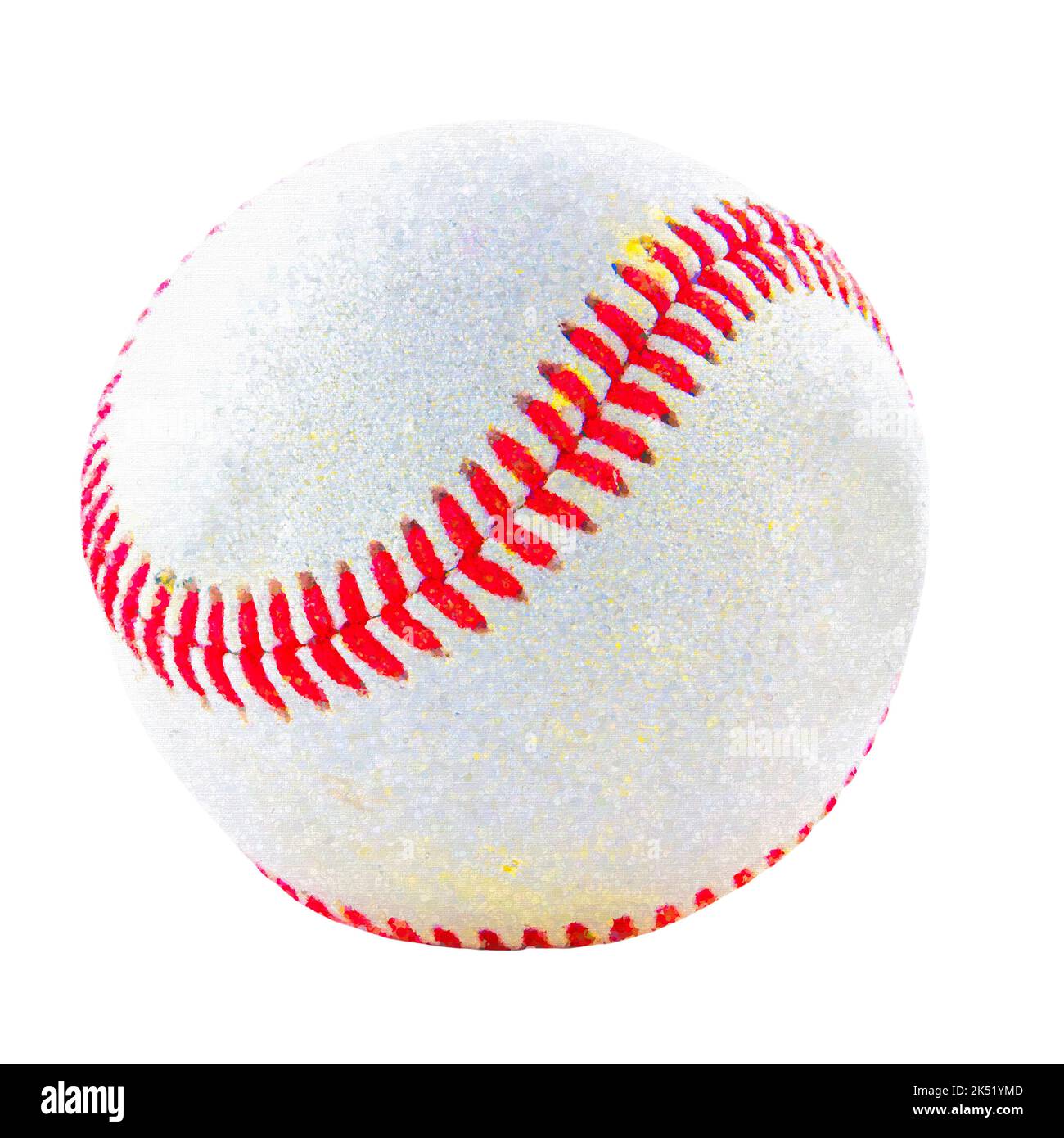 art de baseball Banque D'Images