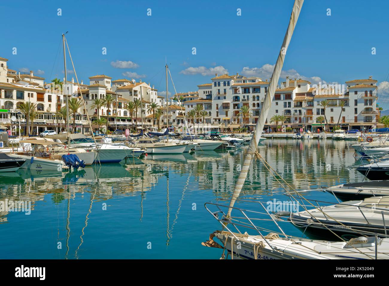 Puerto de la Duquesa, province de Malaga sur la Costa del sol, Andalousie, Espagne. Banque D'Images