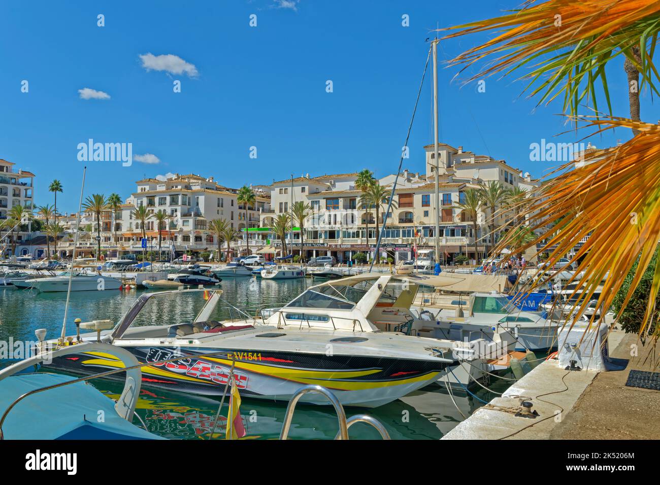 Puerto de la Duquesa, province de Malaga sur la Costa del sol, Andalousie, Espagne. Banque D'Images