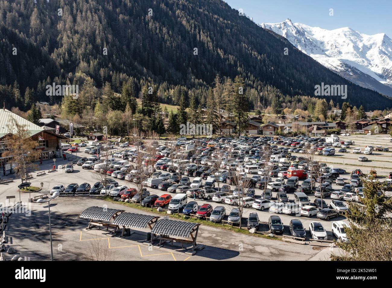 Mont Blanc Tour Parking - Objet De Décoration Ou Souvenir