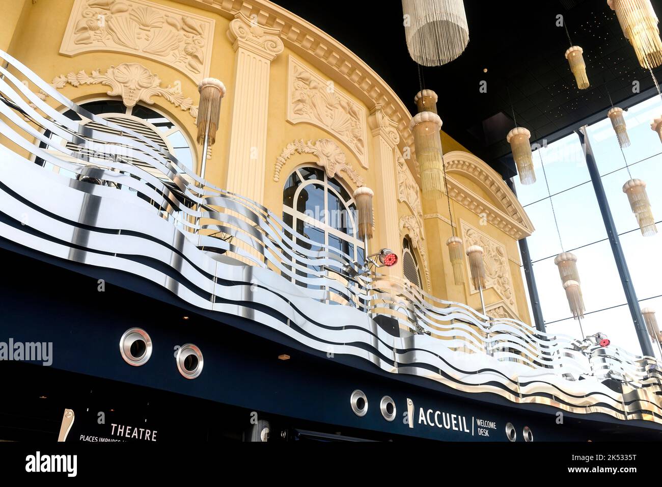 France, département du Val d'Oise, casino Banque D'Images