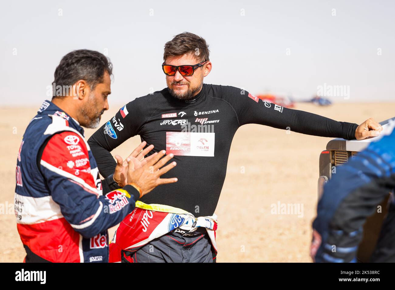 Maroc - 05/10/2022, PROKOP Martin (cze), Benzina Orlen Team, Ford Raptor RS Cross Country, portrait lors de la phase 4 du Rallye du Maroc 2022, 3rd tour du Championnat du monde de rallye-RAID FIA 2022, sur 5 octobre 2022 entre Laayoune et Tan Tan, Au Maroc - photo Julien Delfosse / DPPI Banque D'Images