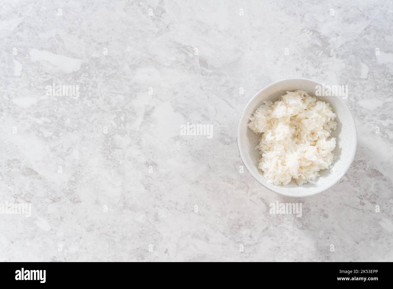 Cuisson du riz Banque D'Images Cuisson du riz Banque D'Images