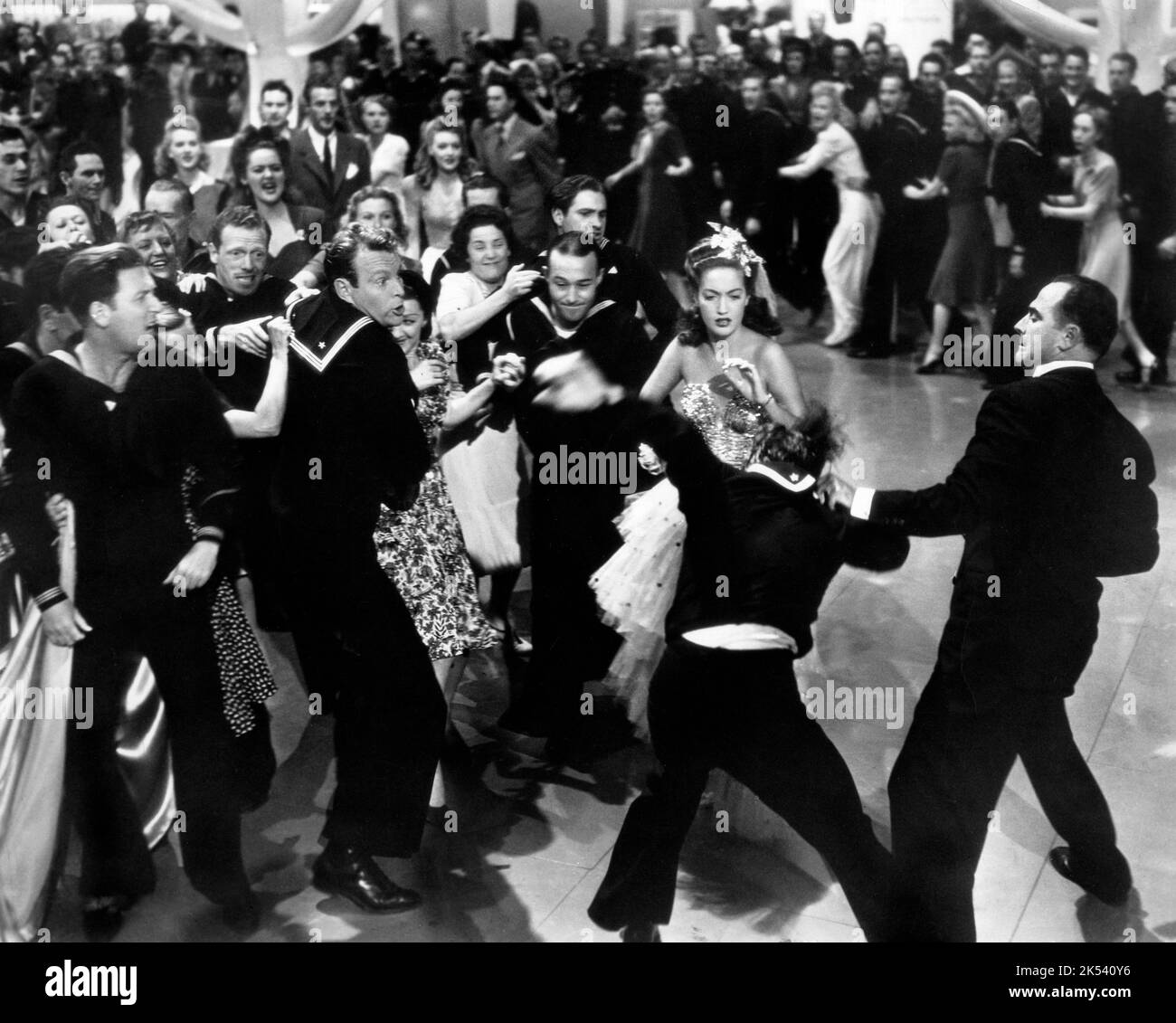 Dorothy Lamour, sur le tournage du film, « The Fleet's In », Paramount Pictures, 1942 Banque D'Images