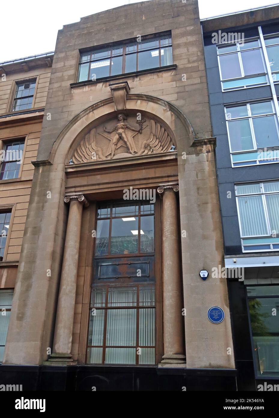 Bureaux Express et Star, papier West Midlands, 51-53 Queen Street, Wolverhampton, West midlands, ANGLETERRE, ROYAUME-UNI, WV1 1ES Banque D'Images