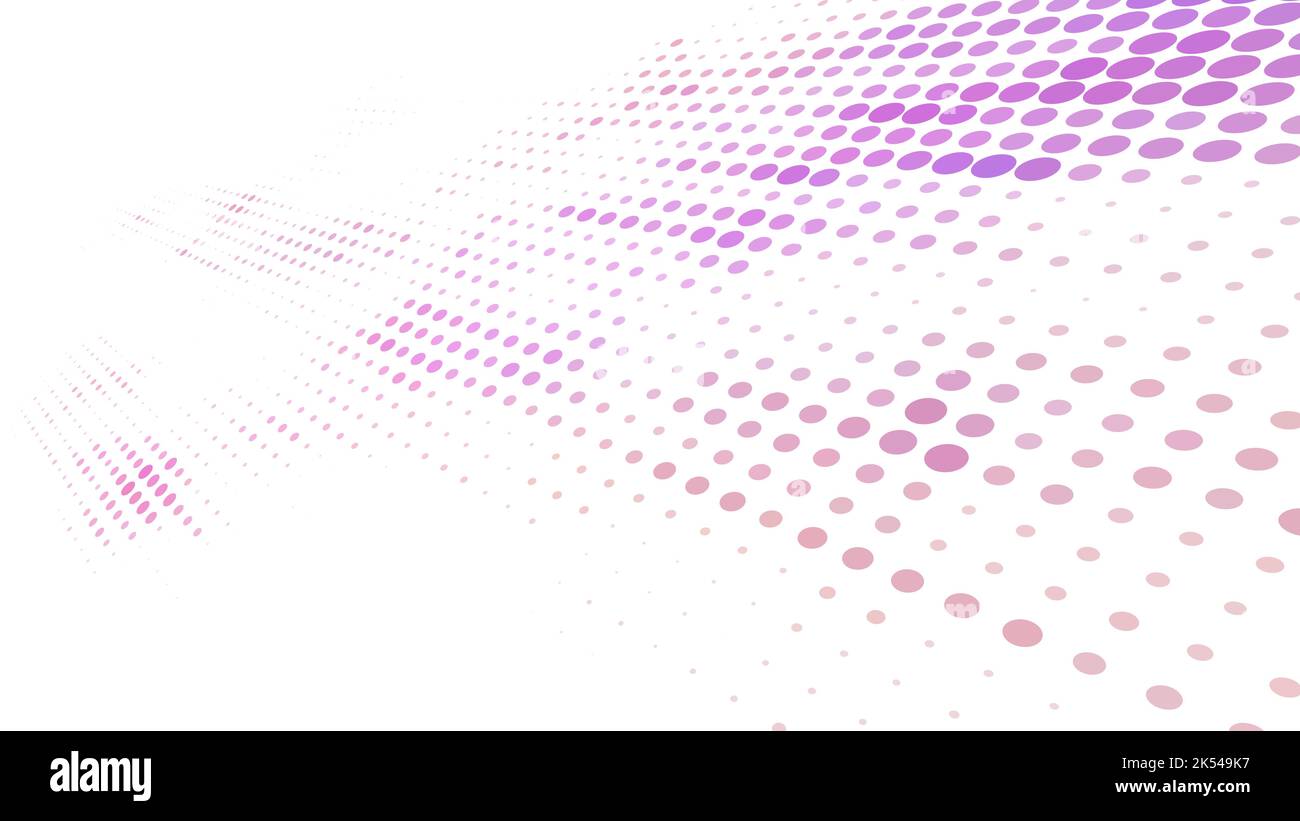 Résumé perspective demi-teinte fond violet et points mauvelous. Motif graphique vectoriel Illustration de Vecteur