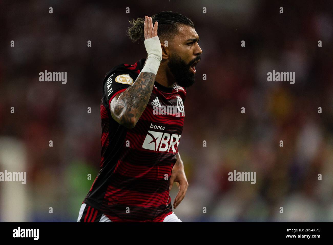 GABI de Flamengo pendant le match entre Flamengo et Internacional dans le cadre de Brasileirao série A 2022 au stade Maracana sur 06 octobre 2022 à Rio de Janeiro, Brésil. Banque D'Images