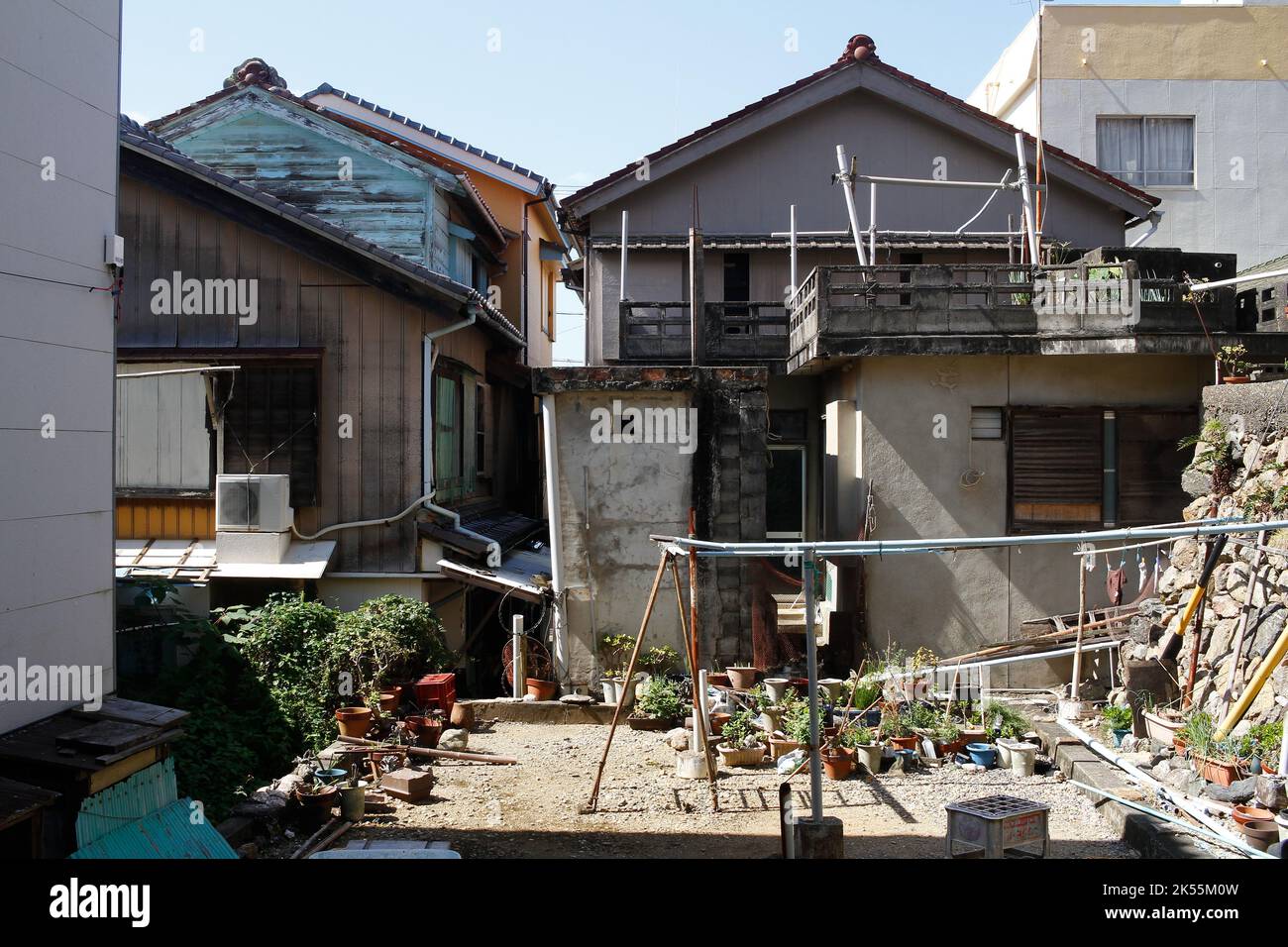 Irago, Aichi, Japon, 2022/24/09 - rues de Kamishima. Kami-shima est une île habitée située dans la baie d'ISE au large de la côte est du centre de Honshu, Jap Banque D'Images