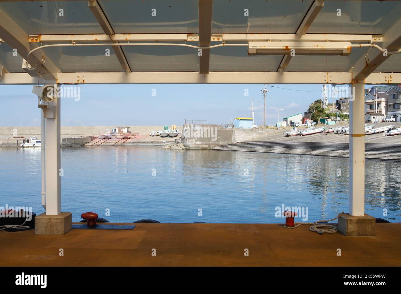 Irago, Aichi, Japon, 2022/24/09 Port de l'île de Kamishima. Kami