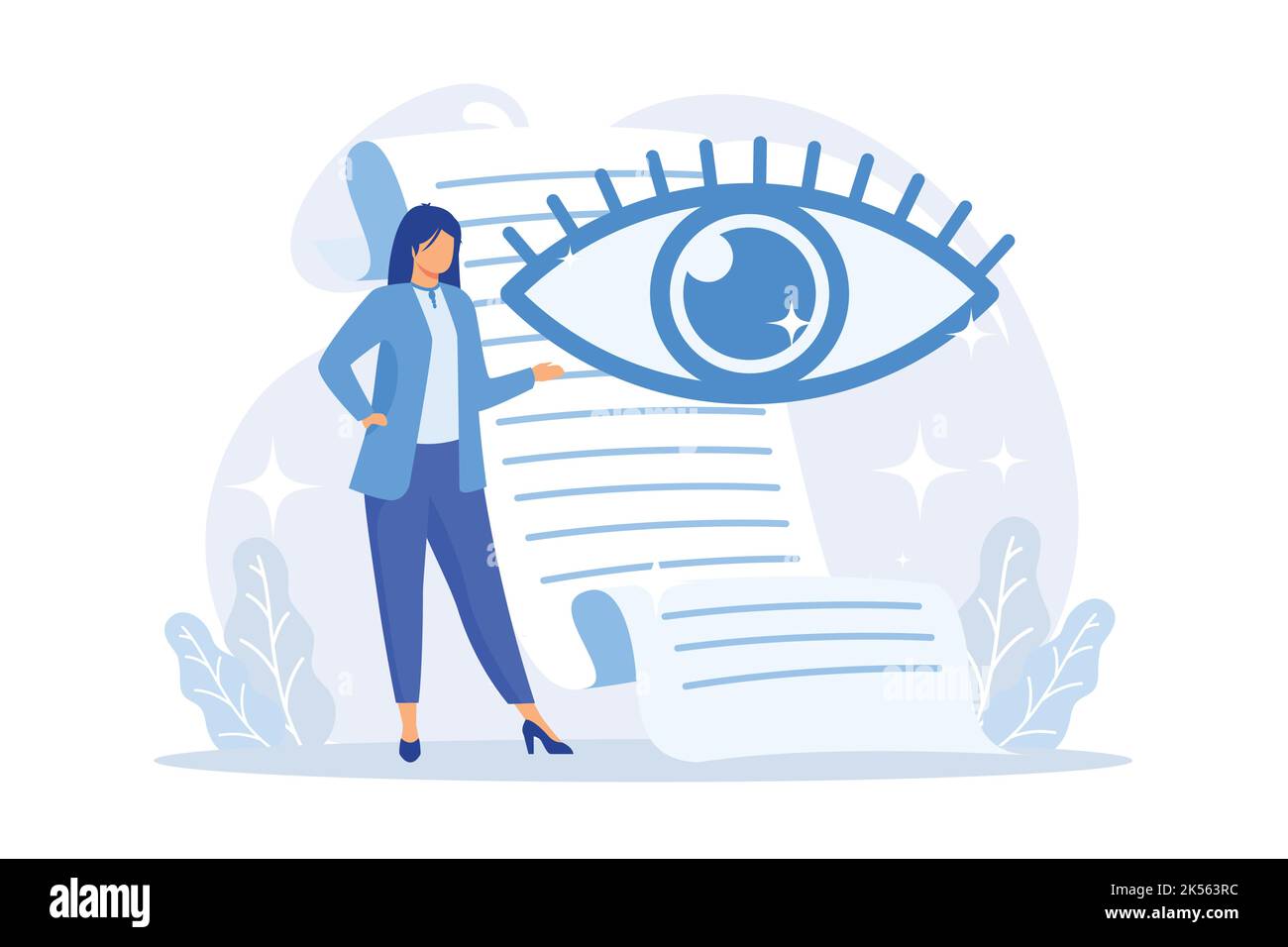 Politique interne de l'entreprise. Mission commerciale, principes de prise de décision, valeurs déclarées. Stratégie et objectifs de développement de l'entreprise. Illustration vectorielle Illustration de Vecteur