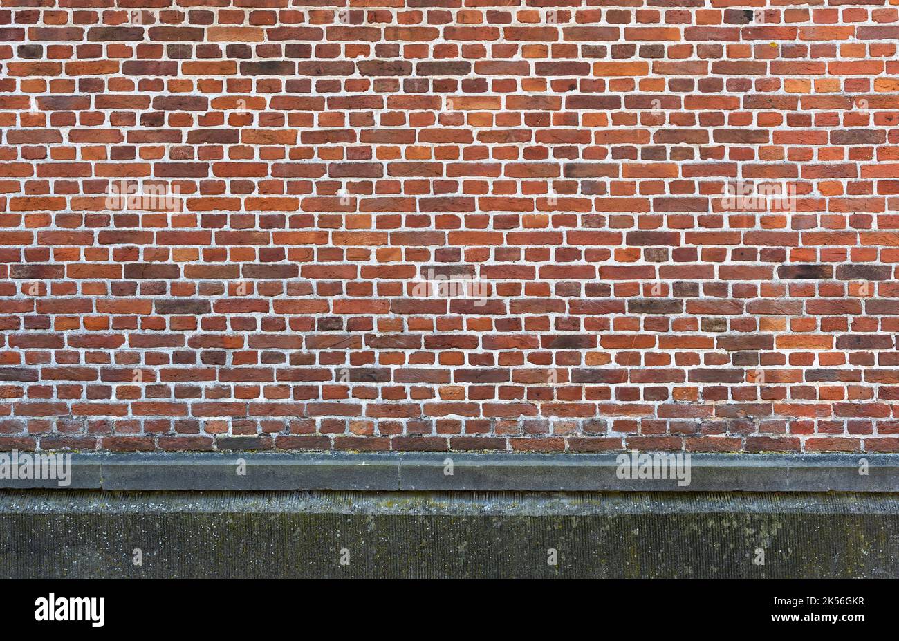 Doel, est - Flandre - Belgique - 06 01 2021 murs BrickStone Banque D'Images