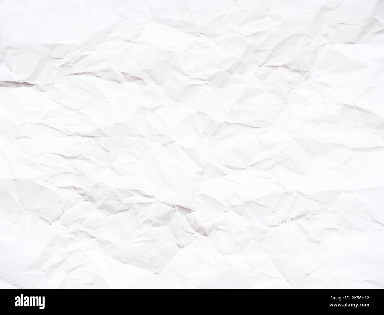 Arrière-plan texturé en papier blanc froissé et froissé Banque D'Images