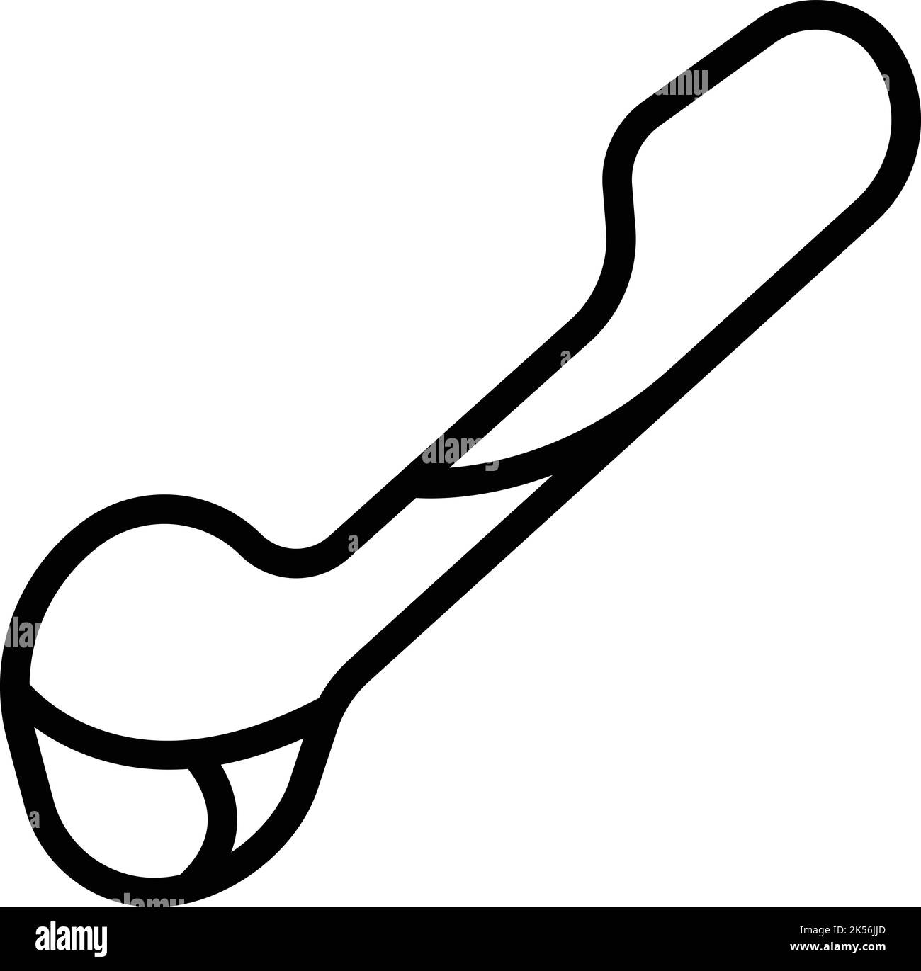 F1 vecteur de contour d'icône de circuit. Chemin de roulement. Démarrer la carte Illustration de Vecteur