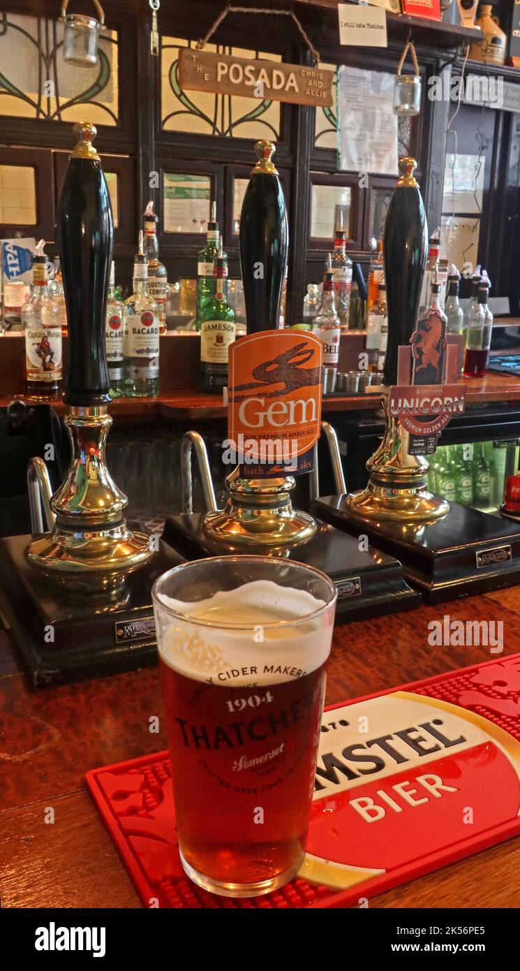 Le bar Posada, 48 Lichfield St, Wolverhampton, West midlands, Angleterre, ROYAUME-UNI, WV1 1DG Banque D'Images