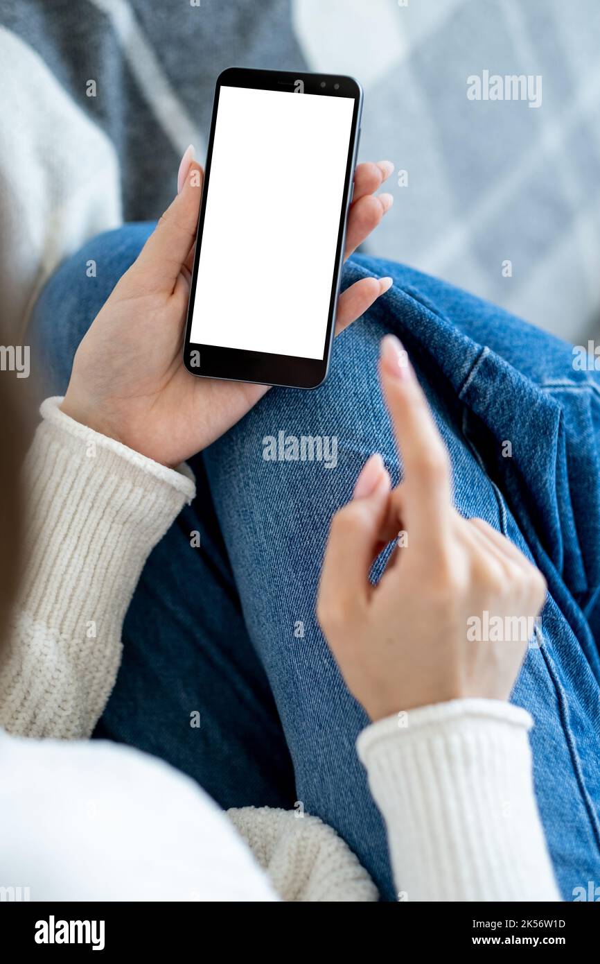 achat en ligne de la technologie mobile maquette numérique Banque D'Images