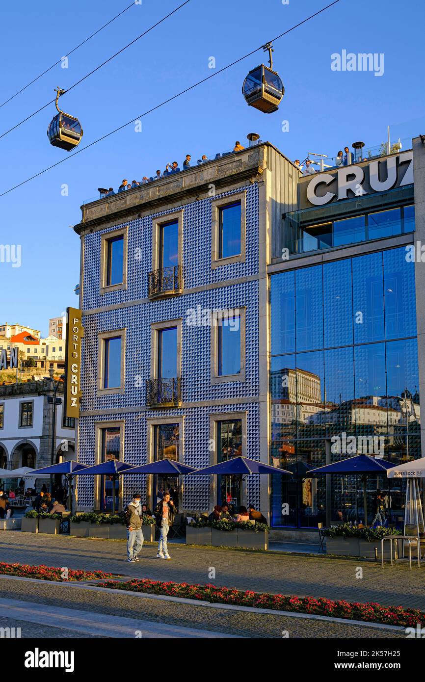 Portugal, région Nord, Porto, Villa Nova de Gaia, les rives du Douro Banque D'Images